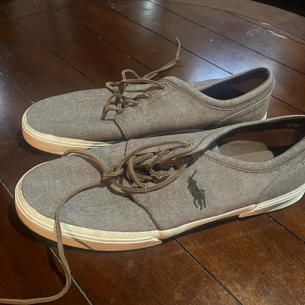 Polo by Ralph Lauren Brown Sneakers with Classic Design